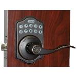 Lockey E Digital Keyless Electronic Lever Door Lock Bronze